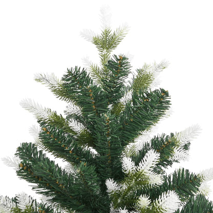 Kunstkerstboom Met Scharnieren En Sneeuw 210 cm Basis
