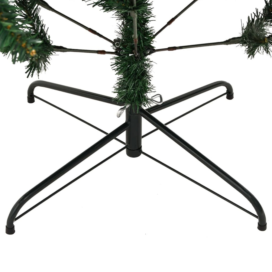 Kunstkerstboom Met Scharnieren En Standaard 240 cm Basis