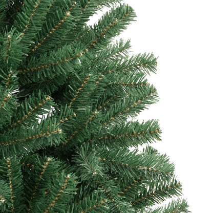 Kunstkerstboom Met Scharnieren En Standaard Groen 150 cm Basis