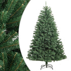 Kunstkerstboom Met Scharnieren En Standaard Groen 210 cm Basis