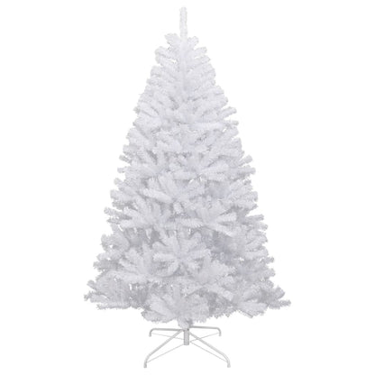 Kunstkerstboom met scharnieren en sneeuw 120 cm