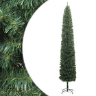 Kunstkerstboom Smal Met Standaard Pvc Groen 270 cm Basis