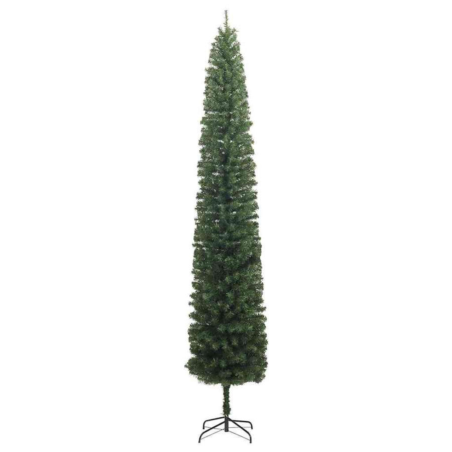 Kunstkerstboom Smal Met Standaard 270 Cm Pvc