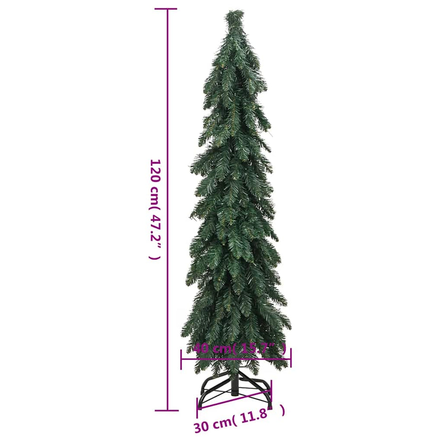 Kunstkerstboom Met Verlichting 60 Led's 120 cm Groen