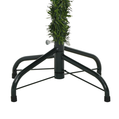 Kunstkerstboom Met Scharnieren Dennenappels En Bessen Wit 1