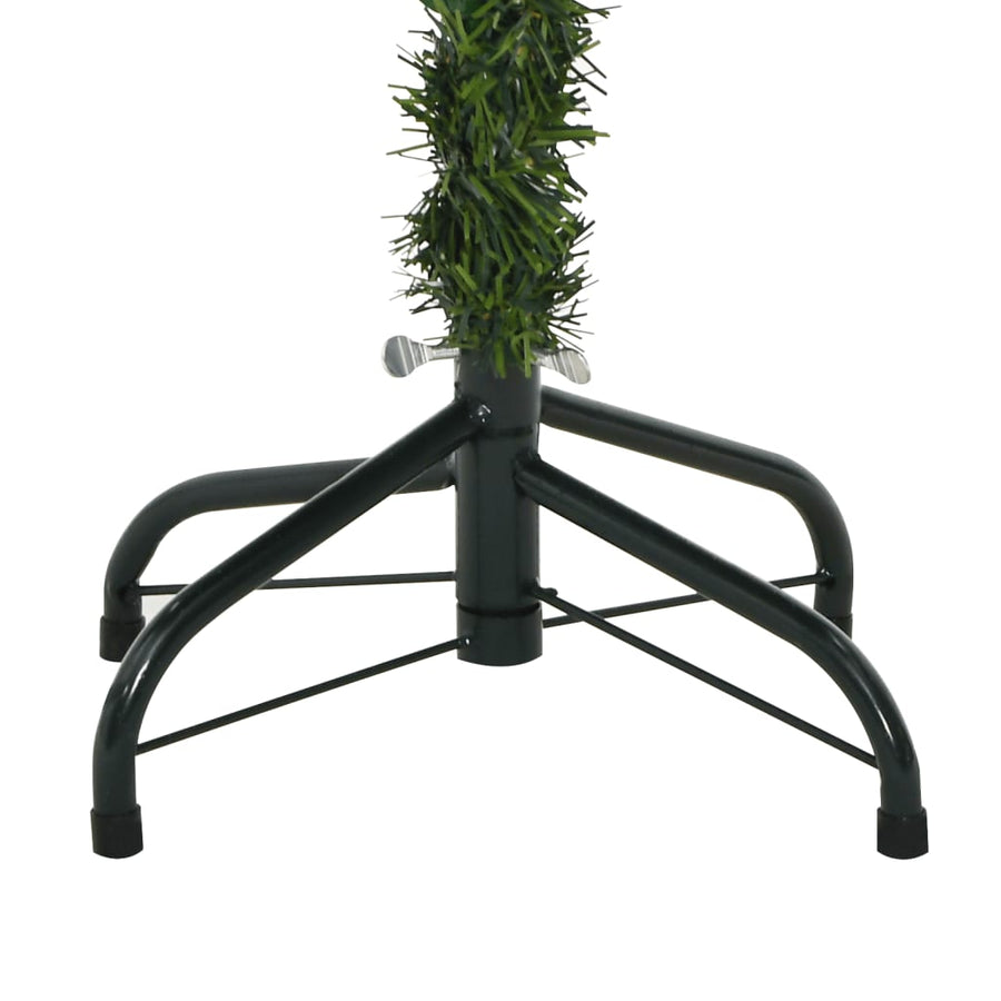 Kunstkerstboom Met Scharnieren Dennenappels En Bessen Wit 1