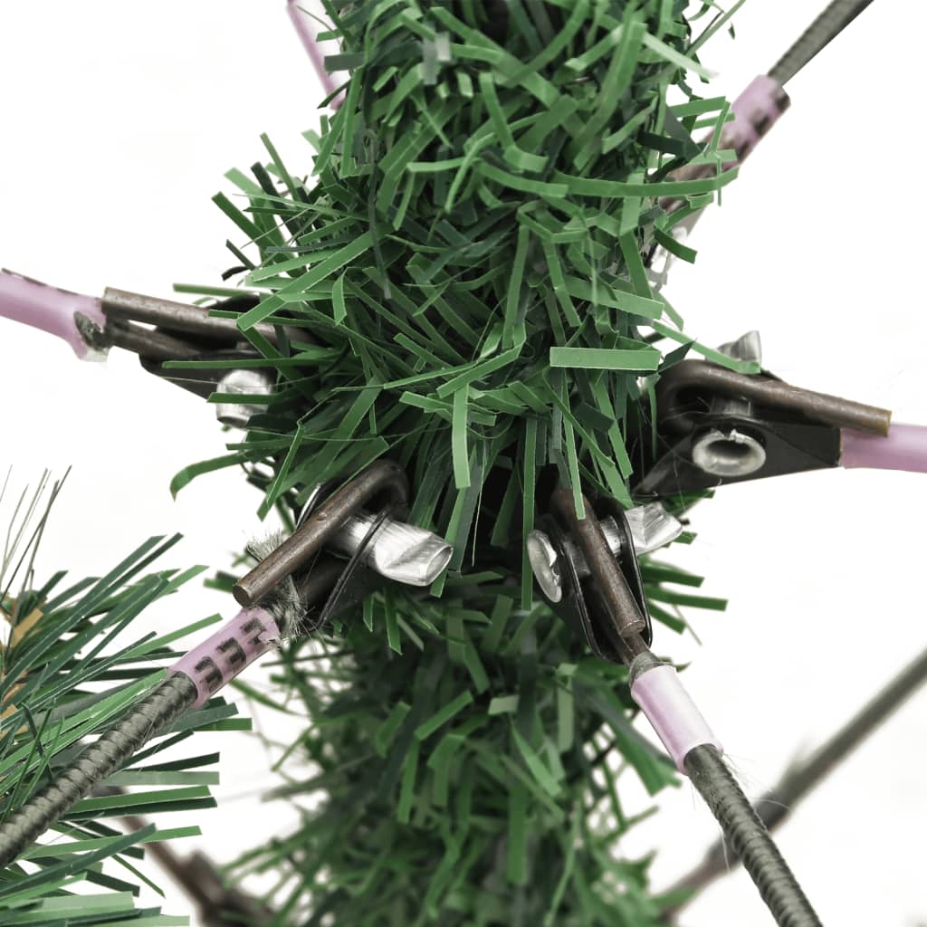 Kunstkerstboom Met Scharnieren Dennenappels En Bessen Wit 1