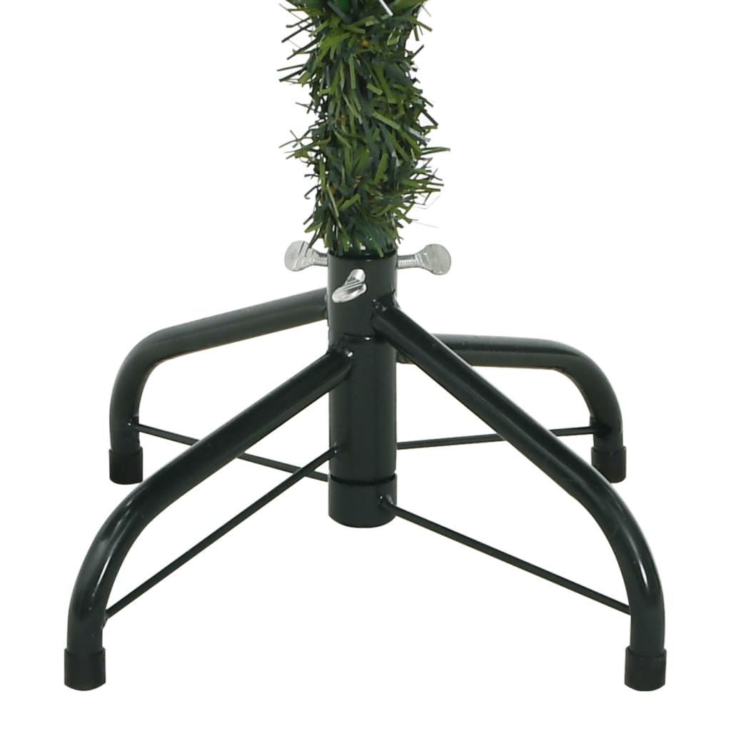 Kunstkerstboom Met Scharnieren Dennenappels En Bessen Wit 1