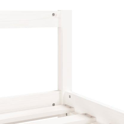 Kinderbedframe Met Lades 80X200 Cm Massief Grenenhout