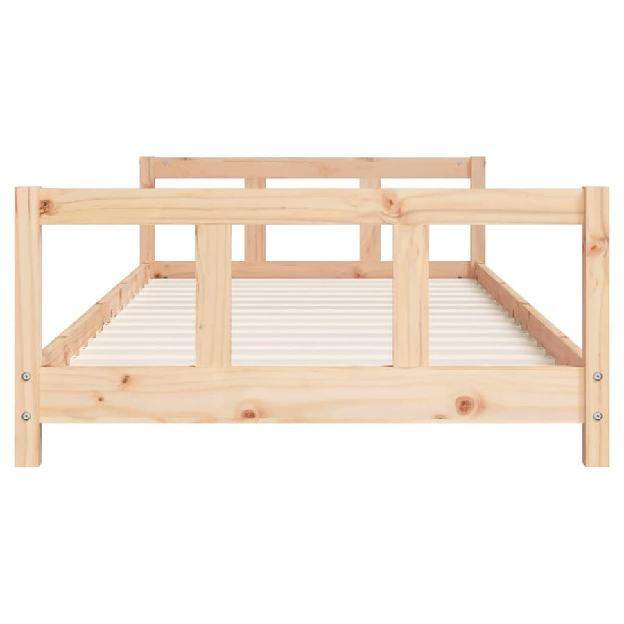 Kinderbedframe 90X200 Cm Massief Grenenhout