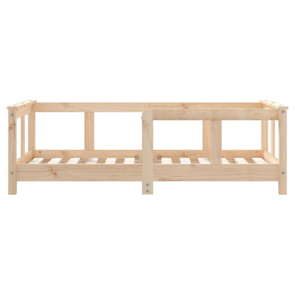 Kinderbedframe 70X140 Cm Massief Grenenhout