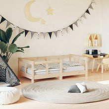 Kinderbedframe 70X140 Cm Massief Grenenhout