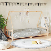 Kinderbedframe 90x190 cm massief grenenhout huisje