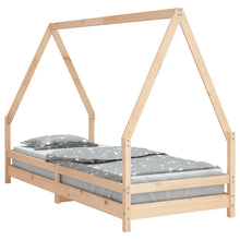 Kinderbedframe 80X200 Cm Massief Grenenhout