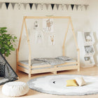Kinderbedframe 70x140 cm massief grenenhout