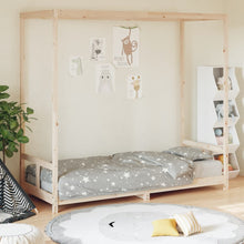 Kinderbedframe 80X200 Cm Massief Grenenhout