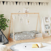 Kinderbedframe 70X140 Cm Massief Grenenhout