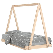 Kinderbedframe 80X160 Cm Massief Grenenhout