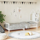 Children's Bed Frame 80x200 cm Solid Pine White