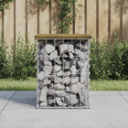 Tuinbank schanskorf 33x31x42 cm geïmpregneerd grenenhout