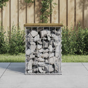 Tuinbank schanskorf 33x31x42 cm geïmpregneerd grenenhout