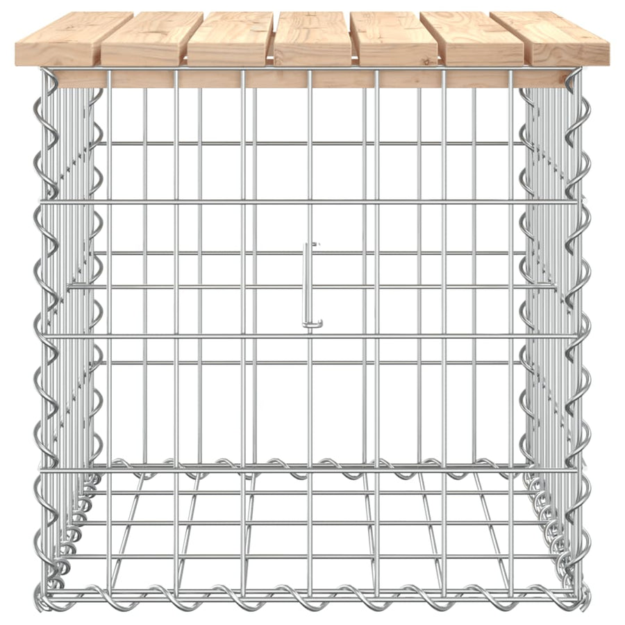 Tuinbank Schanskorfontwerp Massief Grenenhout Natuurlijk Grenenhout 43 x 44 x 42 cm