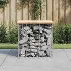 Tuinbank massief grenenhout 43x44x42 cm