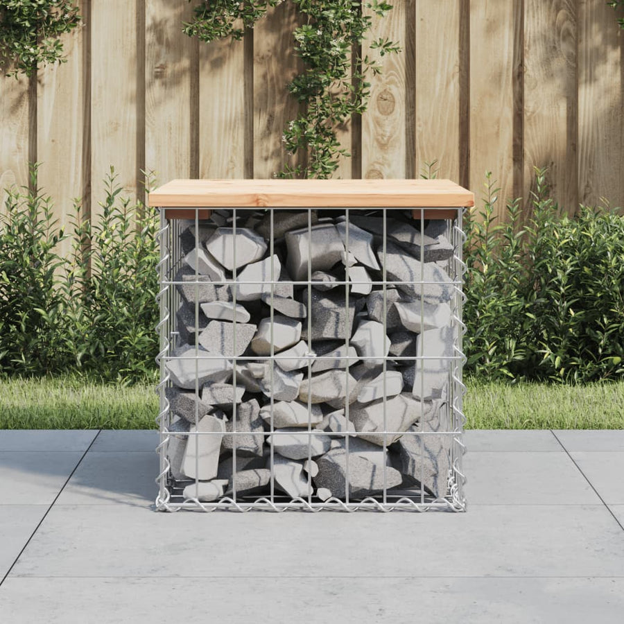 Tuinbank Schanskorfontwerp Massief Grenenhout Natuurlijk Grenenhout 43 x 44 x 42 cm