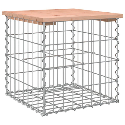 Tuinbank Schanskorfontwerp Massief Douglashout 43 x 44 x 42 cm Natuurlijk douglashout