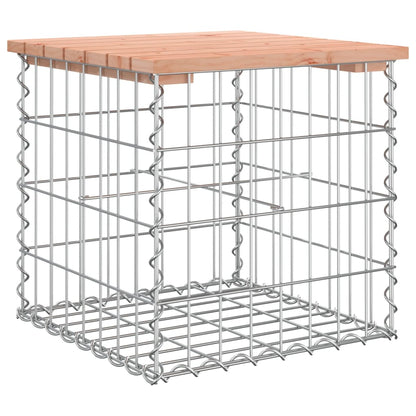 Tuinbank Schanskorfontwerp Massief Douglashout 43 x 44 x 42 cm Natuurlijk douglashout