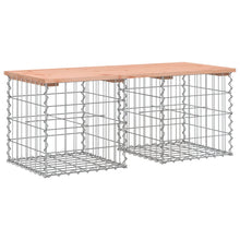 Tuinbank Schanskorfontwerp 103X44X42 Cm Massief Douglashout Natuurlijk Douglashout 44 x 103 x 42 cm