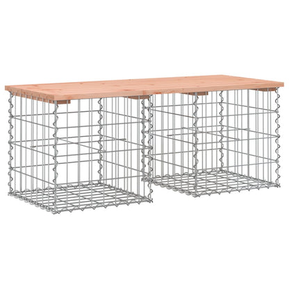 Tuinbank Schanskorfontwerp 103X44X42 Cm Massief Douglashout Natuurlijk Douglashout 44 x 103 x 42 cm