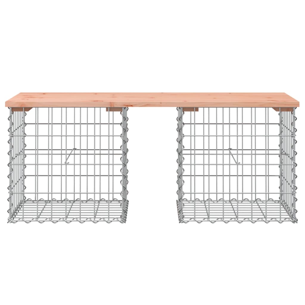 Tuinbank Schanskorfontwerp 103X44X42 Cm Massief Douglashout Natuurlijk Douglashout 44 x 103 x 42 cm