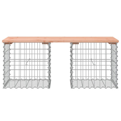 Tuinbank Schanskorfontwerp 103X44X42 Cm Massief Douglashout Natuurlijk Douglashout 44 x 103 x 42 cm