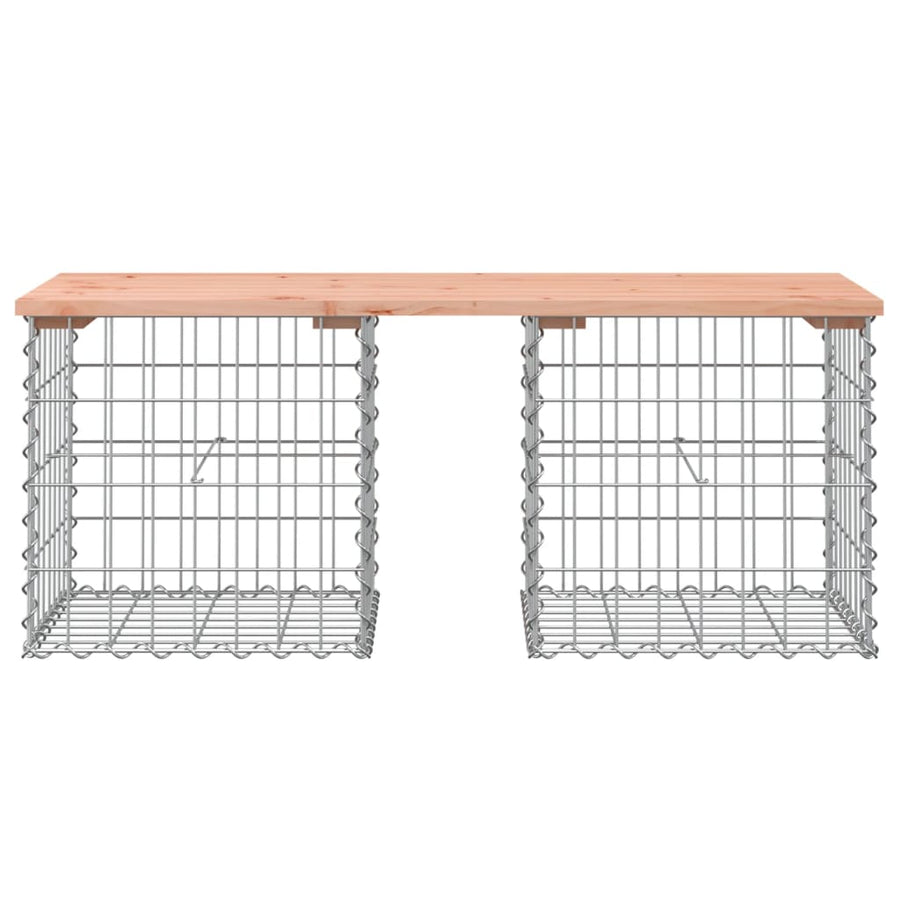 Tuinbank Schanskorfontwerp 103X44X42 Cm Massief Douglashout Natuurlijk Douglashout 44 x 103 x 42 cm