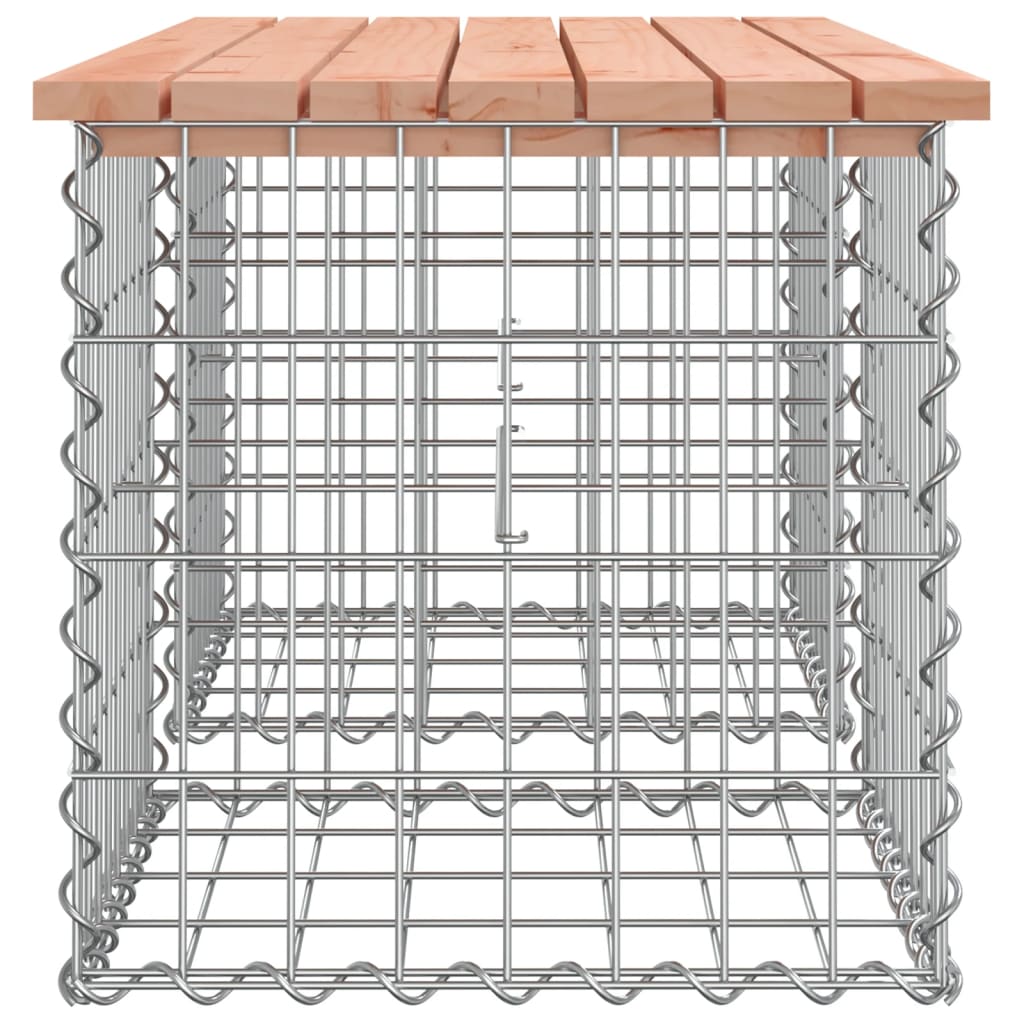 Tuinbank Schanskorfontwerp 103X44X42 Cm Massief Douglashout Natuurlijk Douglashout 44 x 103 x 42 cm