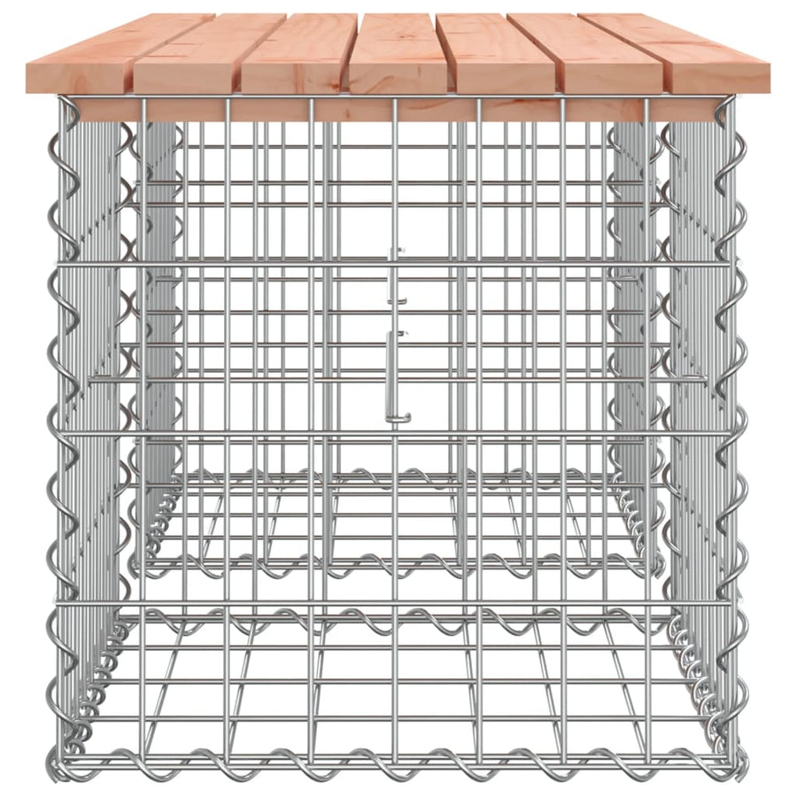 Tuinbank Schanskorfontwerp 103X44X42 Cm Massief Douglashout Natuurlijk Douglashout 44 x 103 x 42 cm
