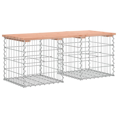 Tuinbank Schanskorfontwerp 103X44X42 Cm Massief Douglashout Natuurlijk Douglashout 44 x 103 x 42 cm