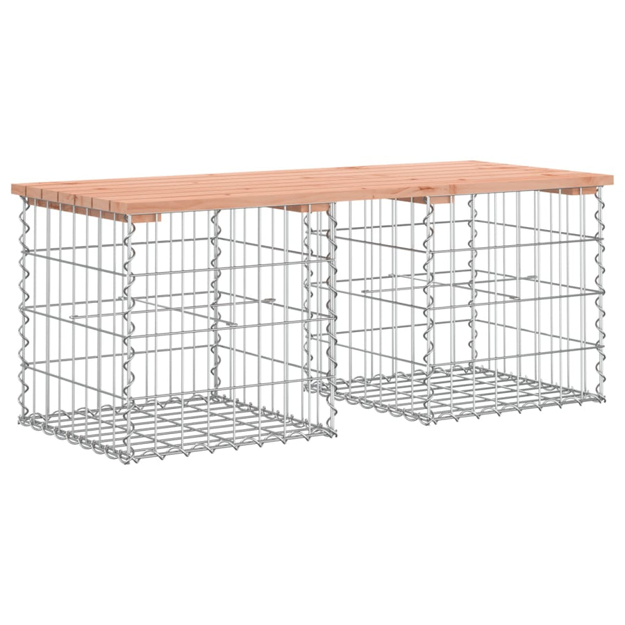Tuinbank Schanskorfontwerp 103X44X42 Cm Massief Douglashout Natuurlijk Douglashout 44 x 103 x 42 cm