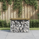 Tuinbank 63x44x42 cm geïmpregneerd grenenhout schanskorf