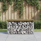 Tuinbank schanskorf 83x44x42 cm geïmpregneerd grenenhout