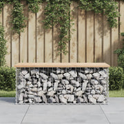 Tuinbank schanskorf 103x44x42 cm massief grenenhout