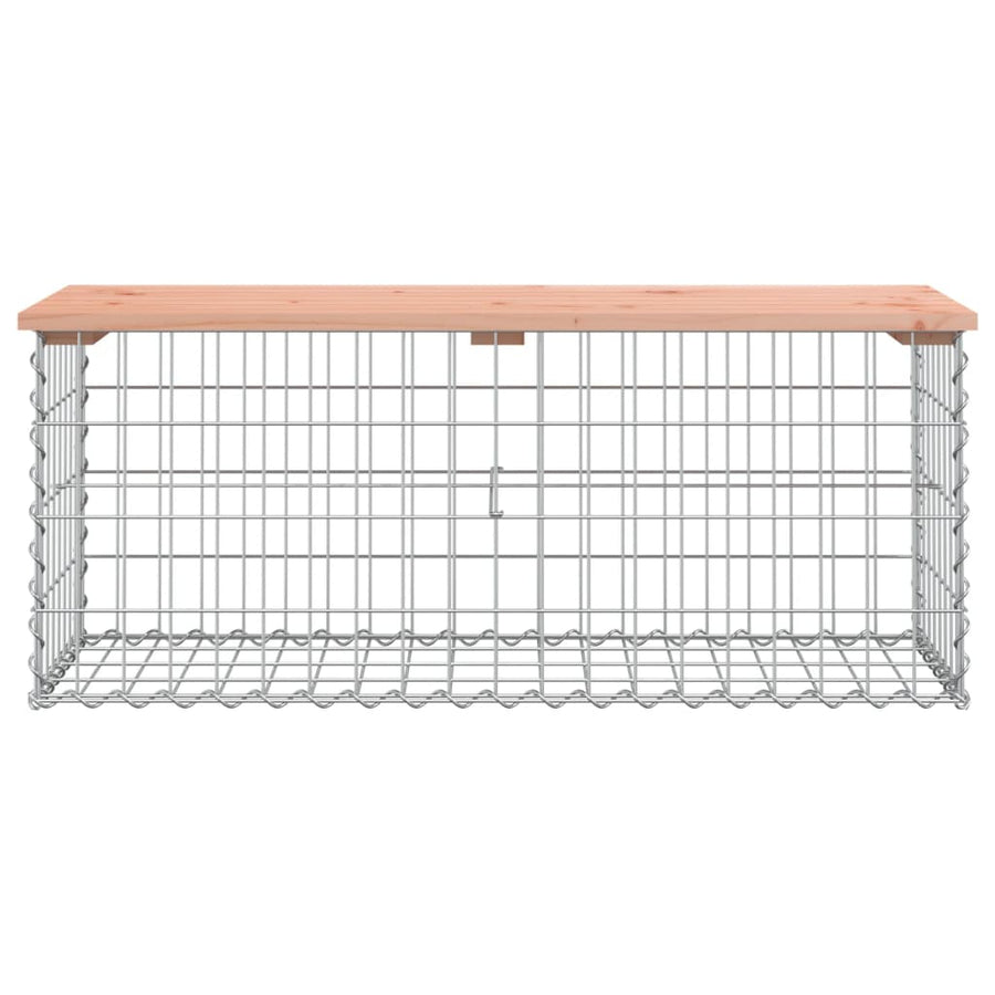 Tuinbank Schanskorfontwerp Massief Douglashout 103 x 44 x 42 cm Natuurlijk douglashout