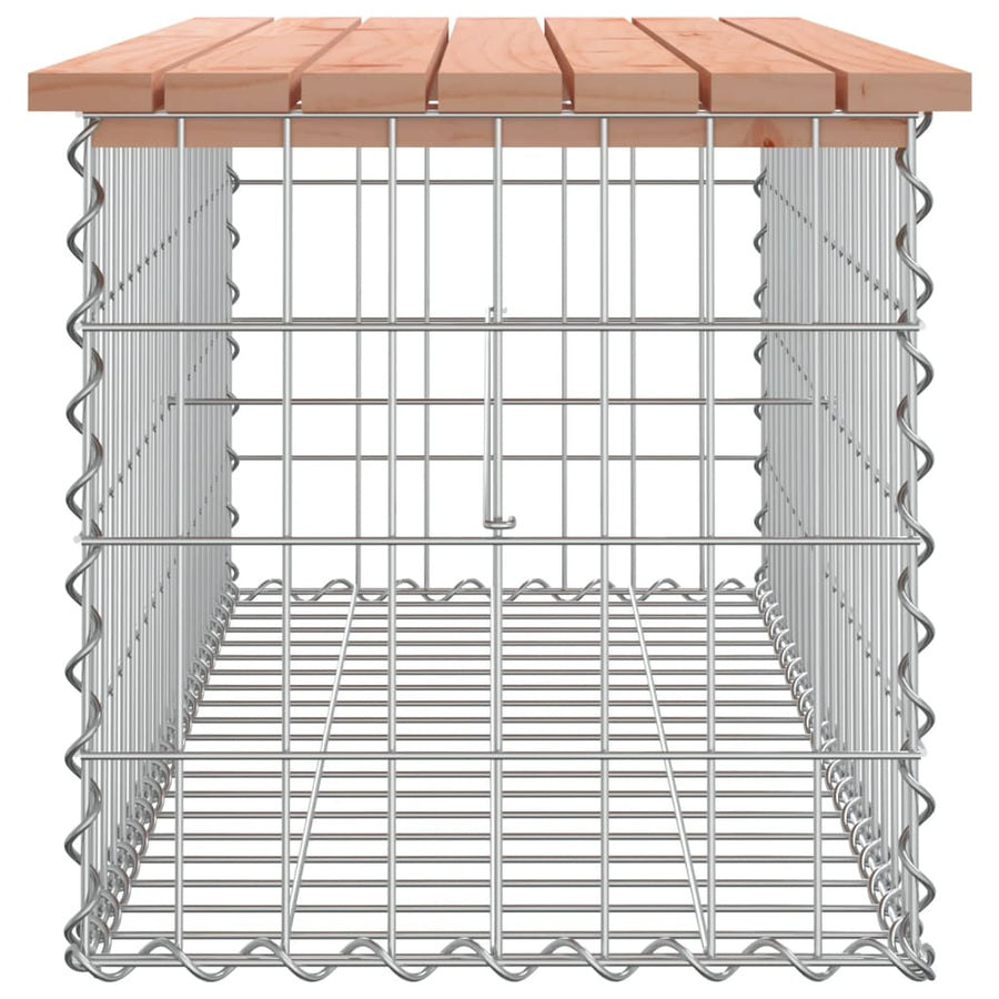 Tuinbank Schanskorfontwerp Massief Douglashout 103 x 44 x 42 cm Natuurlijk douglashout