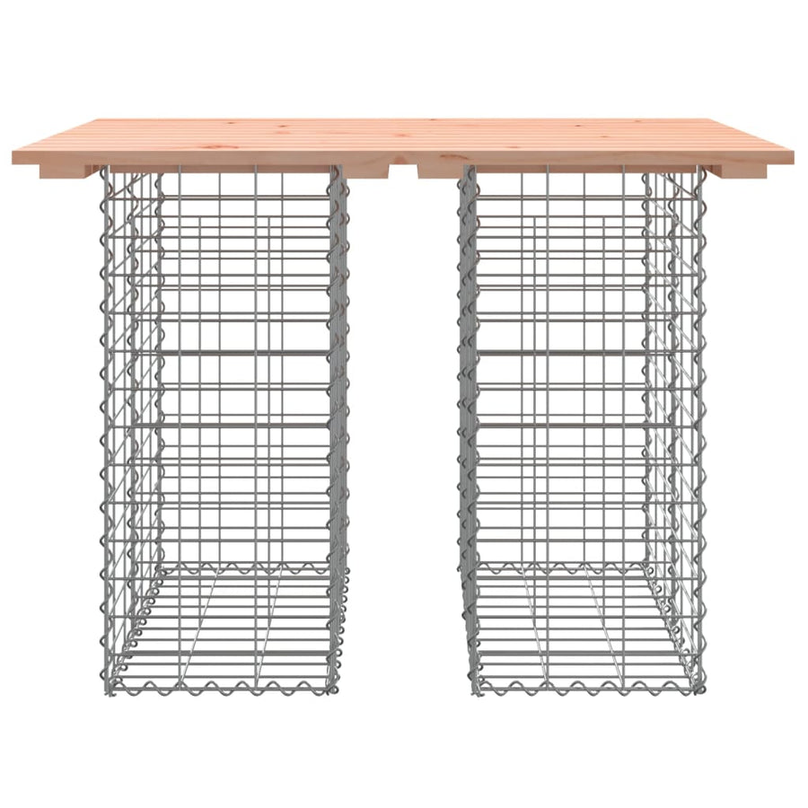 Tuinbank Schanskorfontwerp Massief Grenenhout 100 x 70 x 72 cm Natuurlijk douglashout