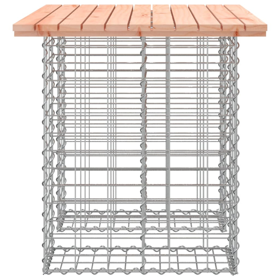 Tuinbank Schanskorfontwerp 00x70x72 cm massief grenenhout 70 x 100 x 72 cm Natuurlijk douglashout