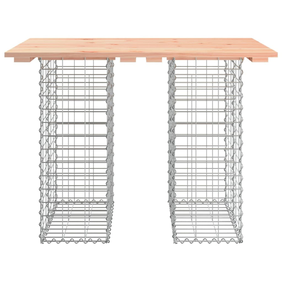 Tuinbank Schanskorfontwerp 00x70x72 cm massief grenenhout 70 x 100 x 72 cm Natuurlijk douglashout