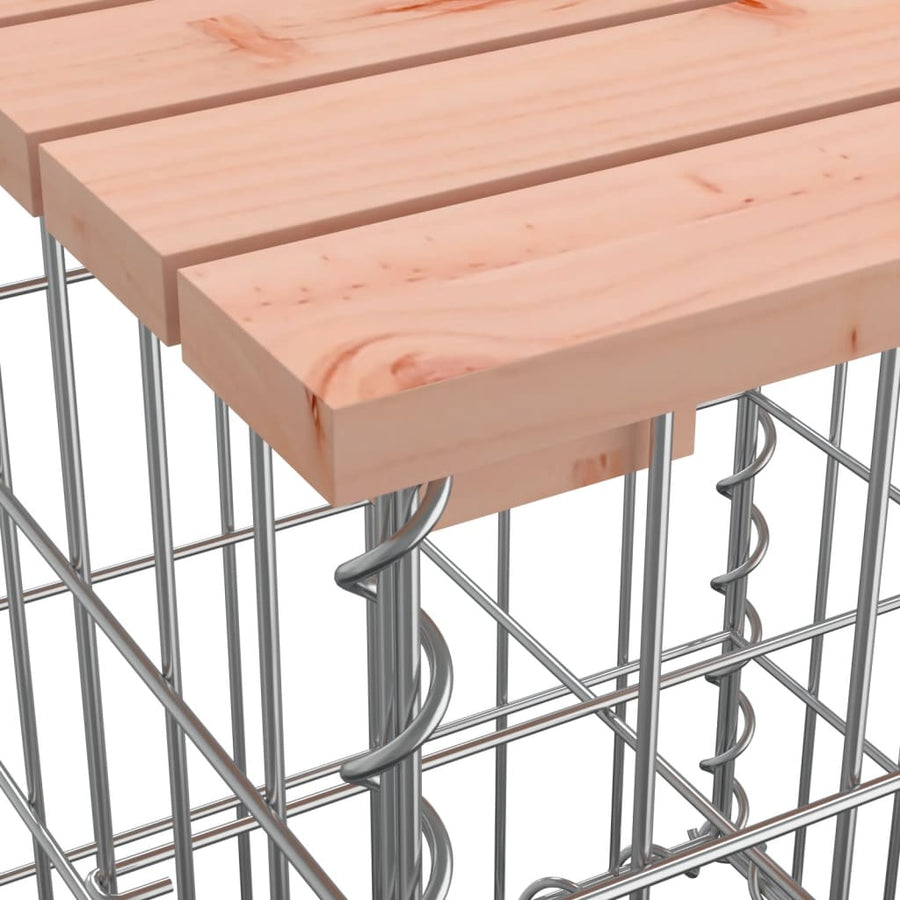 Tuinbank Schanskorfontwerp 00x70x72 cm massief grenenhout 70 x 100 x 72 cm Natuurlijk douglashout