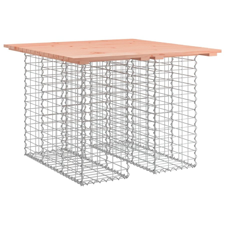 Tuinbank schanskorfontwerp massief douglashout 100 x 102 x 72 cm Natuurlijk douglashout