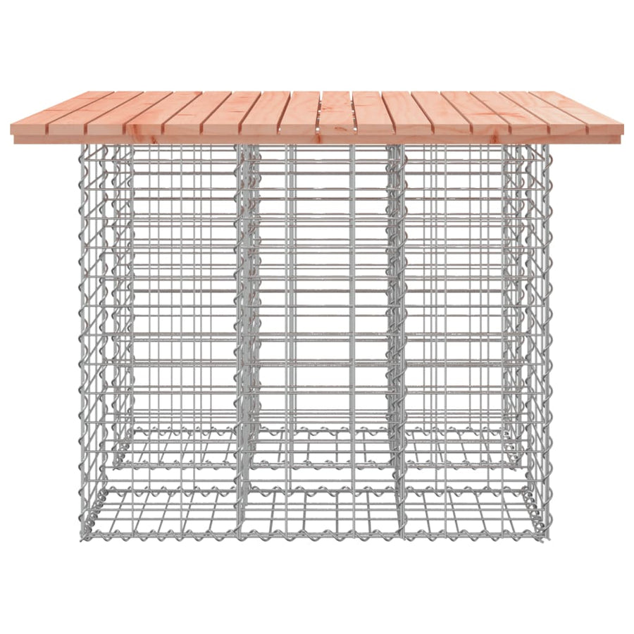 Tuinbank schanskorfontwerp massief douglashout 100 x 102 x 72 cm Natuurlijk douglashout